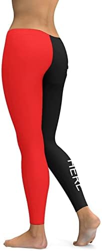 מכנסי יוגה מותאמים אישית עיצוב חותלות לנשים עם מכנסי טקסט/לוגו/צילום מכנסי מותניים גבוהים מתיחות חותלות בהתאמה