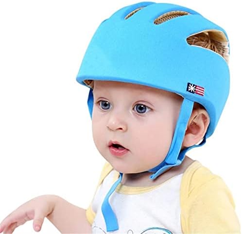 DFGHJ קסדת תינוקות מתכווננת בטיחות קסדת מגן ילדים לומדים ללכת כובע נגד התנגשות כובע הגנה על תינוקות