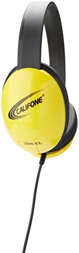 Califone 2800-AL האזנה לאוזניות סטריאו ראשונות, צהוב