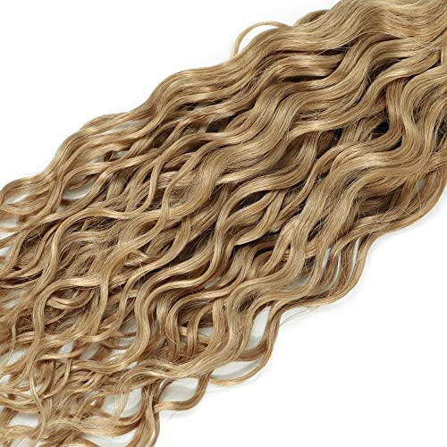 ברזילאי שיער טבעי חבילות מים גל דבש בלונדיני צרור צבע 27 שיער גל אחד צרור 10 אינץ