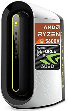 2021 Dell Alienware החדש ביותר Aurora R10 Desktop Gaming, Geforce RTX 3080 10GB GDDR6X, AMD Ryzen 5 5600X,