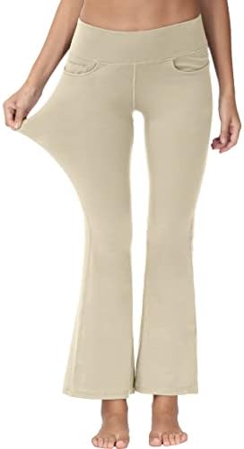 מכנסי קפריס בגודל Cakulo Plus לנשים מתלקחות יוגה מתלקחת על מותן גבוה ממתח חותלות פאלאצו מזדמנים