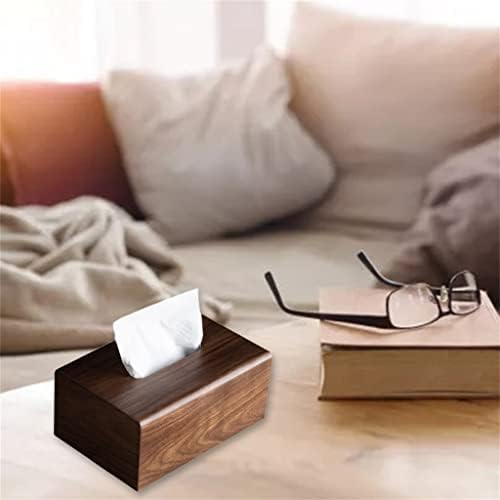 קופסת רקמות MJWDP עם מכסה נשלף מחזיק נייר מפית קופסת מפית קופסת שולחן שולחן קפה קופסת מגירות עליון