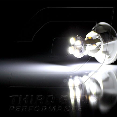 TGP T10 לבן 4 LED SMD לוחית רישוי נורות נורות נורות 2004-2007 תואמות למונטריי מרקורי