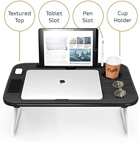 כרית קריאה של NESTL עם שולחן הברכיים נייד עמדת מחשב נייד 19x11 , חתוך כרית אחורית מפוספשת, כרית תמיכה