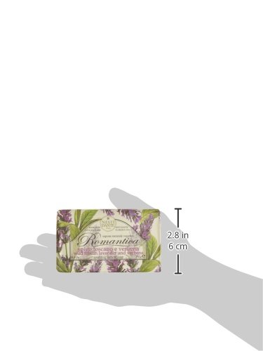 נסטי דנטה רומנטיקה סבון טבעי נוצץ-לבנדר טוסקני פראי ורבנה 250 גרם / 8.8 עוז