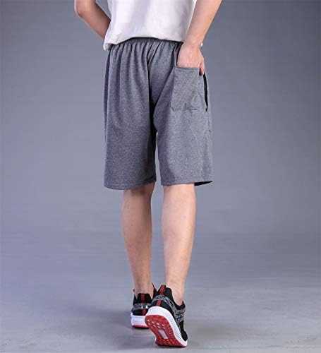 גברים של כושר אימון מכנסיים פיתוח גוף ריצה קצר מכנסיים מהיר יבש גזעי עם כיסי מכנסיים