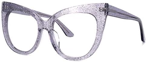 זיילול שיק משקפיים חסימת אור כחול עין חתול גדול במיוחד לנשים משקפי הגנה יו-וי-400 טרנטון זופ01956