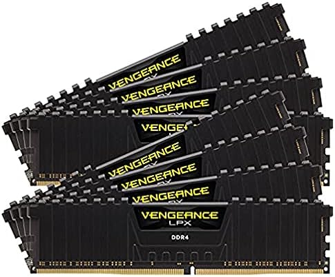 Corsair Vengeance LPX 256GB DDR4 3200 C16 1.35V זיכרון שולחן עבודה - שחור