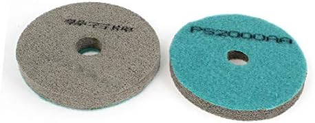 2 יחידות שיש אריח בטון אבן יבש יהלומי ליטוש כרית דיסק 2000 חצץ (2 פיזות דה מיסטרמול דה אזולג ' ו דה הורמיגדן