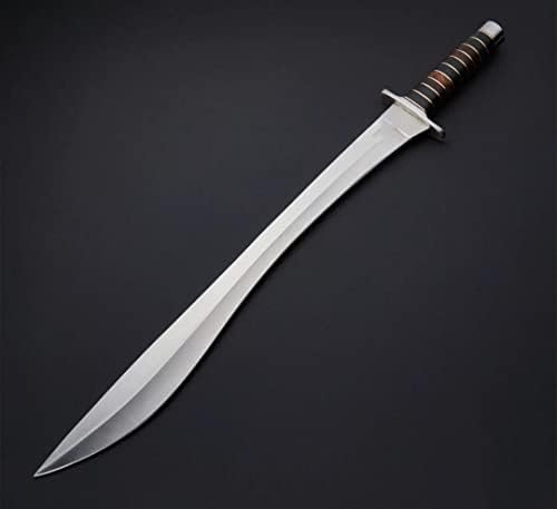 סכין סכין בעבודת יד סכין פלדה סכין פלדה שימוש מקצועי מעץ בגב 20 אינץ