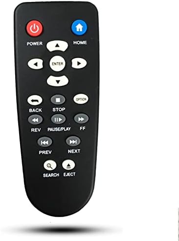 תואם שלט רחוק של אוניברסלי לתואם עבור WD Western Digital TV Live Plus USB2.0 AVI 1080P HD Hub Elements Player…