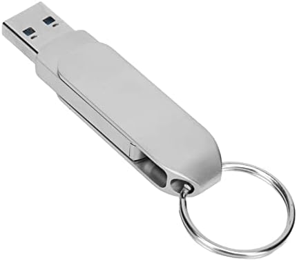 כונן הבזק של שאנריאה USB, 2 ב 1 זיכרון אגודל מקל עיצוב מסתובב USB 3.0 סוג C לנסיעה