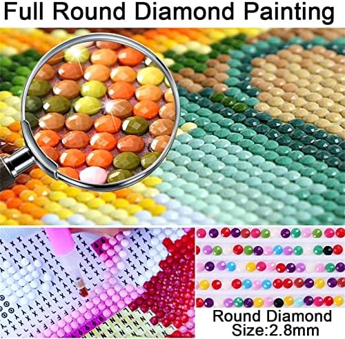 5D DIY Diamond Art Curration ערכה מקדחה מלאה אמנות חמניות פרח חמניות ערכות מלאכה לאמנות יהלום למבוגרים ערכות