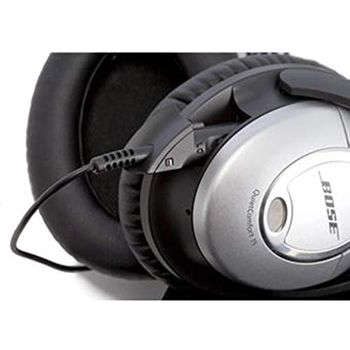 חלופי כבל שמע תואם קו תואם עבור Bose QuiteComfort QC15 QC 15 אוזניות, 3.5 עד 3.5 ממ אוזניות עבודה