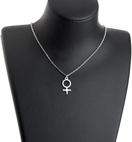 מחזיק מפתחות נשי אסטרולוגי מין שרשרת ונוס סמל קסם תלוי נשי סמל תליון תכשיטי עבור נשים בנות