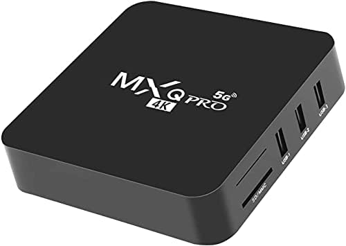 MXQ PRO 5G עם מקלדת מיני אלחוטית אנדרואיד 12.1 תיבת טלוויזיה RAM 2GB ROM 16GB H.265 HD 3D כפול