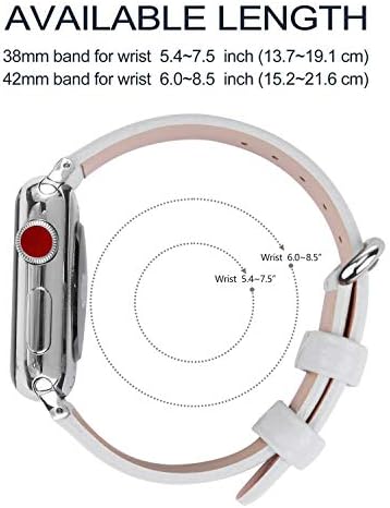תואם לסדרת Apple Watch 5, 4, 3, 2, 1 // החלפת עור רצועת צמיד צמיד + מתאמים // כלבים שונים מגדלים גור