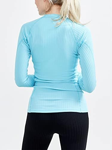 מגדי ספורט מלאכה לנשים אקסטרים X CN LS, צוואר צוואר שרוול ארוך שכבתי לריצה, רכיבה על אופניים, רב-ספורט