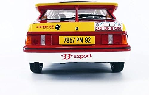 Solido S1806103 1:18 Sierra Cosworth-1987 Tour de Corse 11 Pord Miniature Miniature Car, MultiCoraled