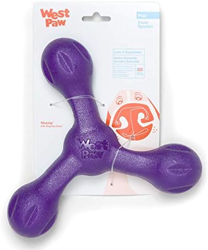 West Paw Zogoflex Bumi Tog Tug Toy & Zogoflex Air Skamp Tug-of-Waw Stick Stick Chhew צעצוע-צעצוע אינטראקטיבי
