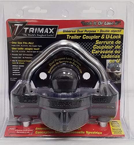 Trimax umax50d מצמד טריילר מטרה כפולה אוניברסלית