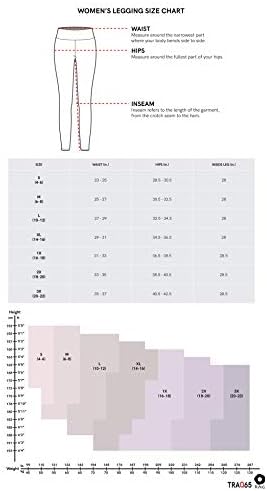 סמרטוט 2, 3 ו -4 חבילות פלוס חותלות פעילות בגודל לנשים מכנסי יוגה מותניים גבוהים עם כיסים המריצים