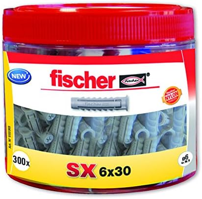 פישר - SX Cue 6 x 30 קופסה עגולה - 300 יחידות, 553303