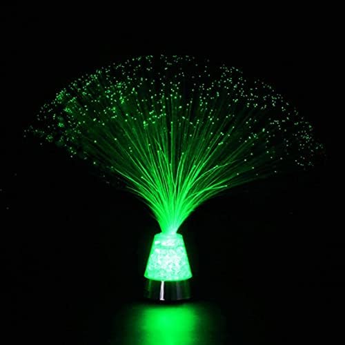 Havamoasa סיבים אופטיים מנורה LED צבע החלפת לילה אור מצב רוח מרגיע אור עם כבל USB