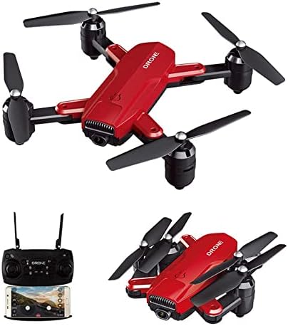 מלטים של PRENDRE עם מצלמת FPV של 4K HD למבוגרים לילדים, מיני מטוסי RC מתקפלים, מזלט RC Quadcopter עם ספליפס