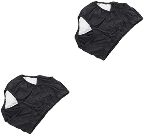 2 יחידות נוחות אישה גודל רחיץ יצירתי כיסוי תחתוני פלסטיק כיס קשישים מכנסיים נכות תקופת התאוששות