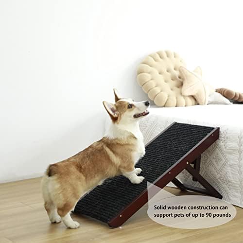 מיטת רמפה גדול מתכוונן כלב רמפה למיטה קטן כלב,נייד רמפה למבוגרים כלבים וחתולים