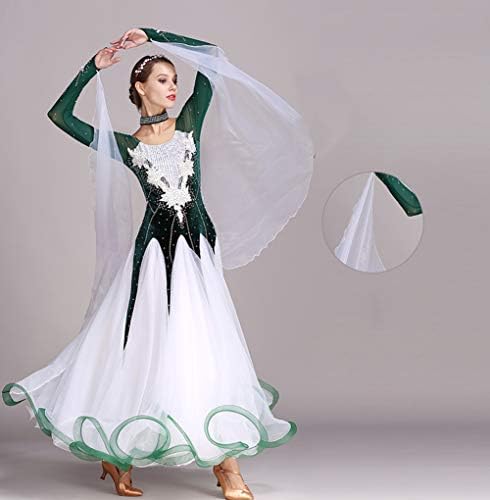 שמלות תחרות ריקוד אולם נשפים של Yumeiren לנשים וואלס מודרנית