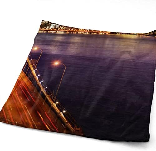 מגבת גשר מפרץ מגבת מיקרופייבר מגבת אורחת קישוטי אמבטיה ביתיים