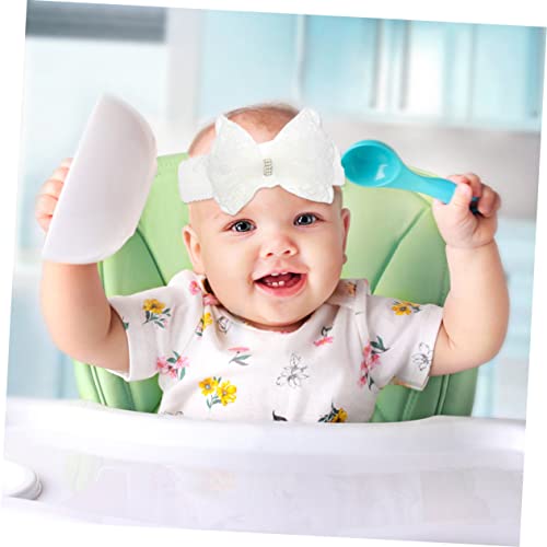 תינוק ראש פעוטות ילדים קשתות תמונה טורבן קשת פרחוני כיסוי ראש לבן כיסוי ראש צילום כורכת להקת עבור קשת נמתח