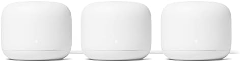 Router 3 של Google Nest WiFi-4x4 AC2200 נתבי Wi-Fi עם כיסוי 6600 מר