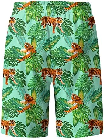 BMISEGM מכנסיים קצרים לקיץ גברים אביב אביב קיץ מכנסיים קצרים מכנסיים מודפסים מכנסי חוף ספורט עם כיסים