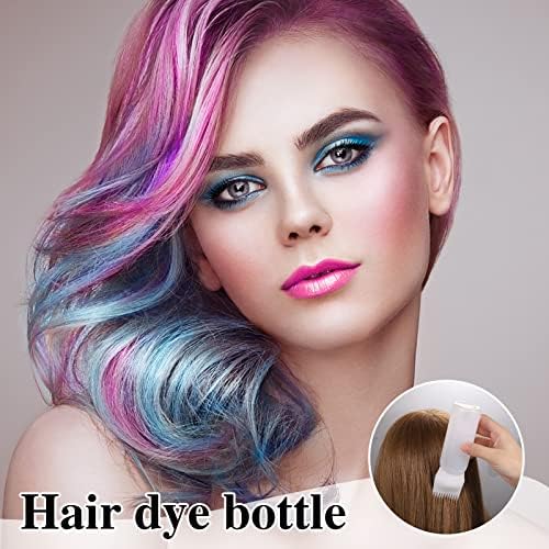 פימויס שורש מסרק המוליך בקבוק 6 אונקיה שיער שמן המוליך 2 חבילה המוליך בקבוק עבור צבע לשיער המוליך בקבוק עם בוגר