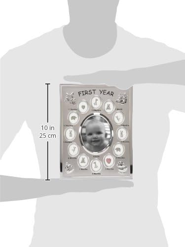 Malden International מעצבת את מסגרת התמונות של קולאז 'בשנה הראשונה של התינוק, אופציה 13, 1-3.5x4,