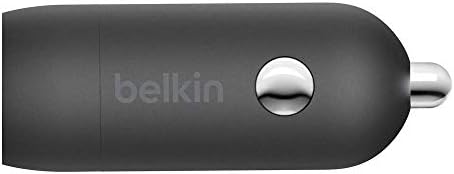 Belkin 20 Watt USB C מטען לרכב עם טעינה מהירה עבור Apple iPhone 14, 14 Pro, 14 Pro Max, iPhone