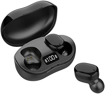 9D Hifi צליל משחק אטום מים IPX4 מיני אוזניות אוזניות אוזניות LED תצוגת תצוגת מגע בקרת Bluetooth 5.1 אוזניות