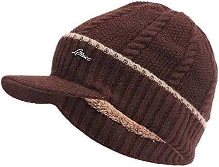 גברים נשים לסרוג כפת כובע לסרוג צמר בסוודרים כובע כובע חם הבוהן ספורט מעובה בייסבול כובעי לדעוך