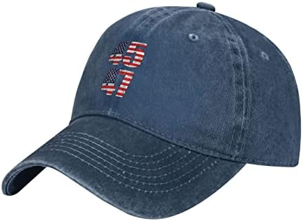 טראמפ 45 47 2024 נשיא וינטג 'כובע בייסבול כובע בייסבול כובע בייסבול מתכוונן.