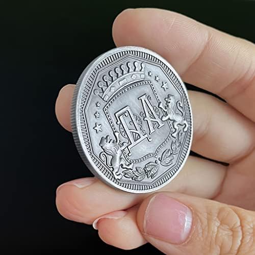 גרסה רוסית של מטבע ההחלטה מטבע מתכת אפור אפור עתיק כן לא מטבע מזל רטרו משחק חפצים קטנים