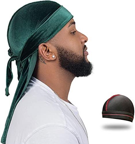 קטיפה דוראג לגברים גל כובע קטיפה דוראג לגברים נשים 360 גל