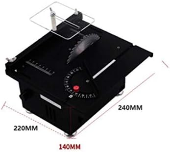 Eleoption Mini Precision Table Saw Blade DIY מכונת חיתוך בעבודת עץ 3500 סלד 24V