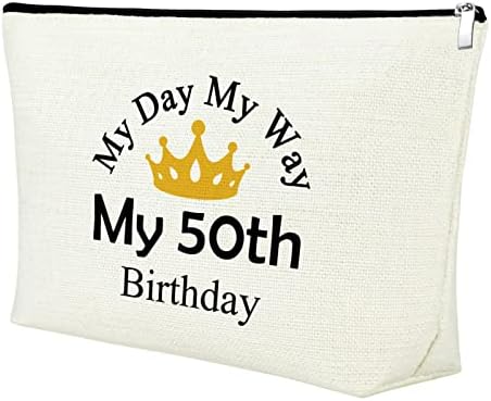 50 יום הולדת מתנות לנשים מצחיק יום הולדת איפור תיק 50 שנים מתנת יום הולדת שמח 50 יום הולדת מתנות עבור סבתא
