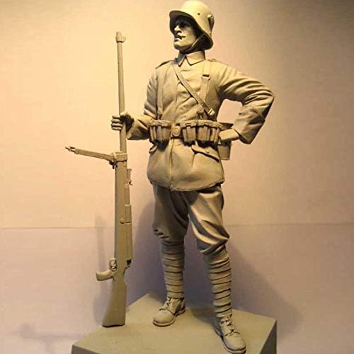 אטריה 120 ממ 1/16 שרף חייל דגם מלחמת העולם השני חייל עומד יציבה למות ליהוק אופי דגם ערכת