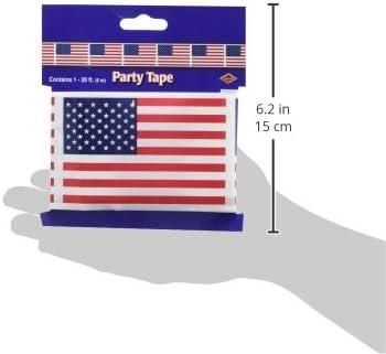 תלבושות מוריס קלטת מסיבת דגל אמריקאית