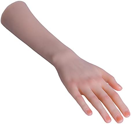מציאותי סיליקון בובת יד מזויף עור יד דגם סיליקון קעקוע עיסוק עור אמיתי סיליקון יד מודלים אצבע יכול להיות